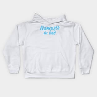 namaste_blue Kids Hoodie